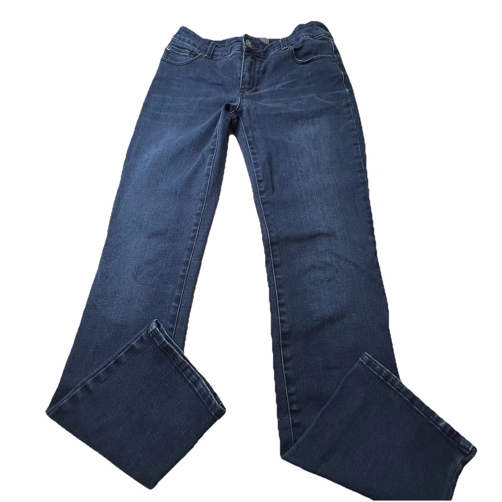 So Slimming by Chico's  Blue Cotton Blend Denim  Jeans Size 0 (4)